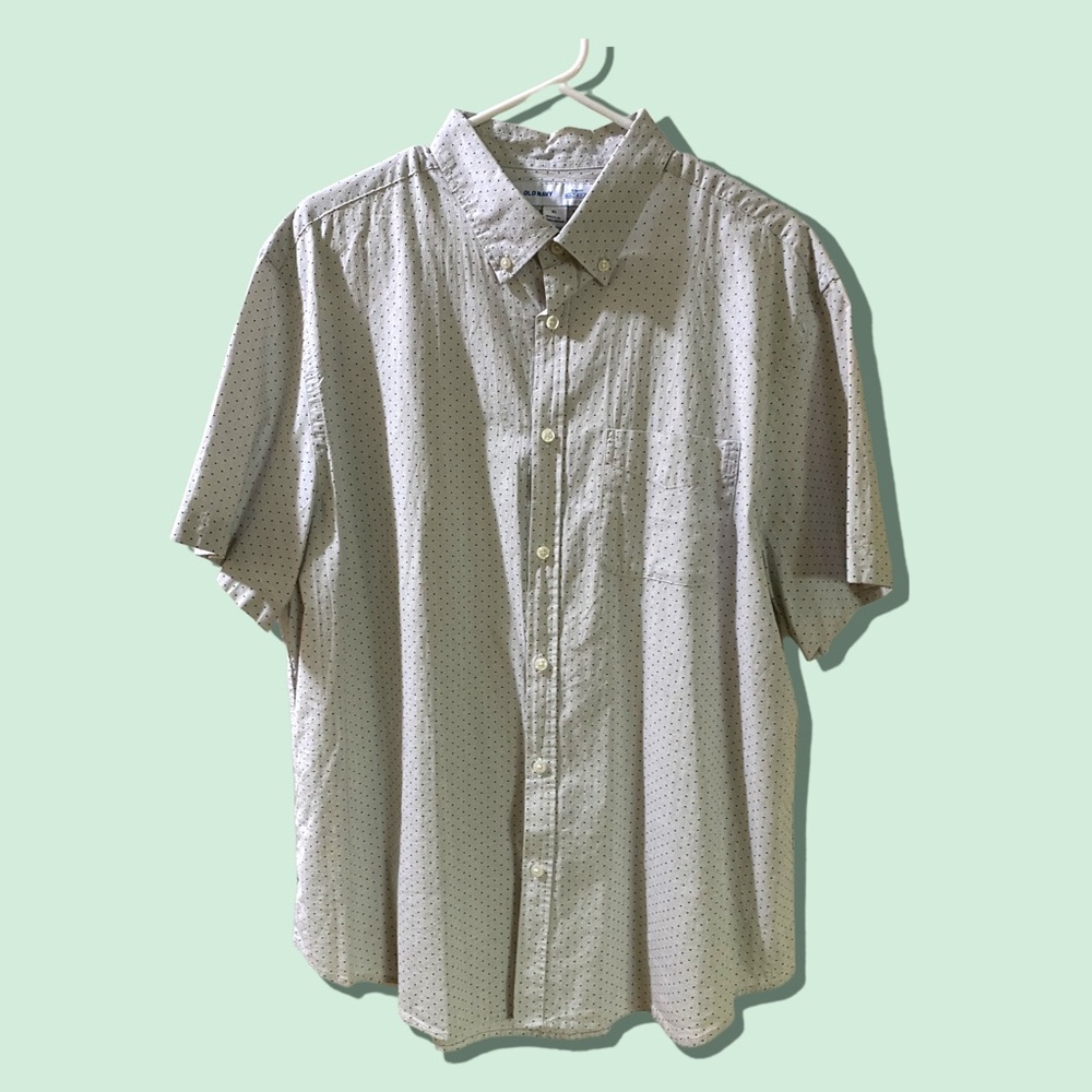 Mens Slim Fit Button Down Shirt
